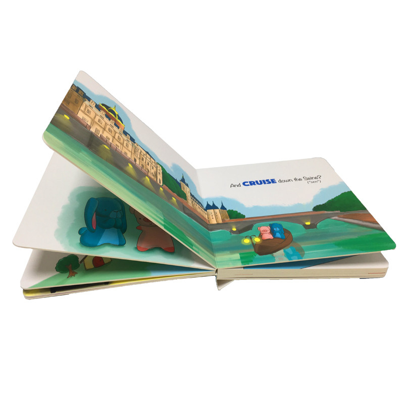 Livre d'histoires pour enfants Services d'impression de livres de texte CMJN polychrome