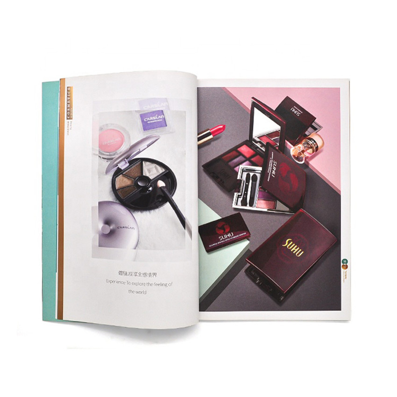 Livre d'images de couleur adapté aux besoins du client imprimant l'approbation d'OIN de la couleur 4c+4c CMYK