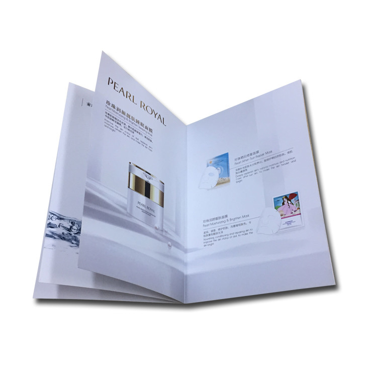 Impression offset de couleur d'Art Paper Brochure Booklet Printing Cmyk 4