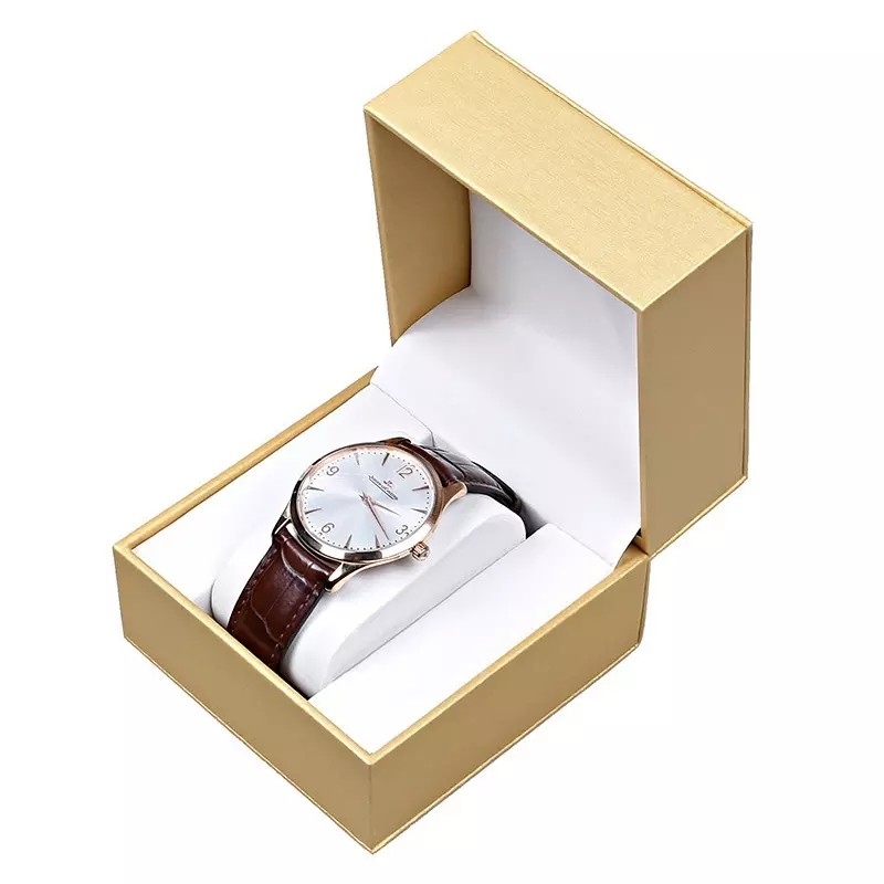 Stockage de montres Boîtes imprimées en couleur Boîte en cuir PU de luxe