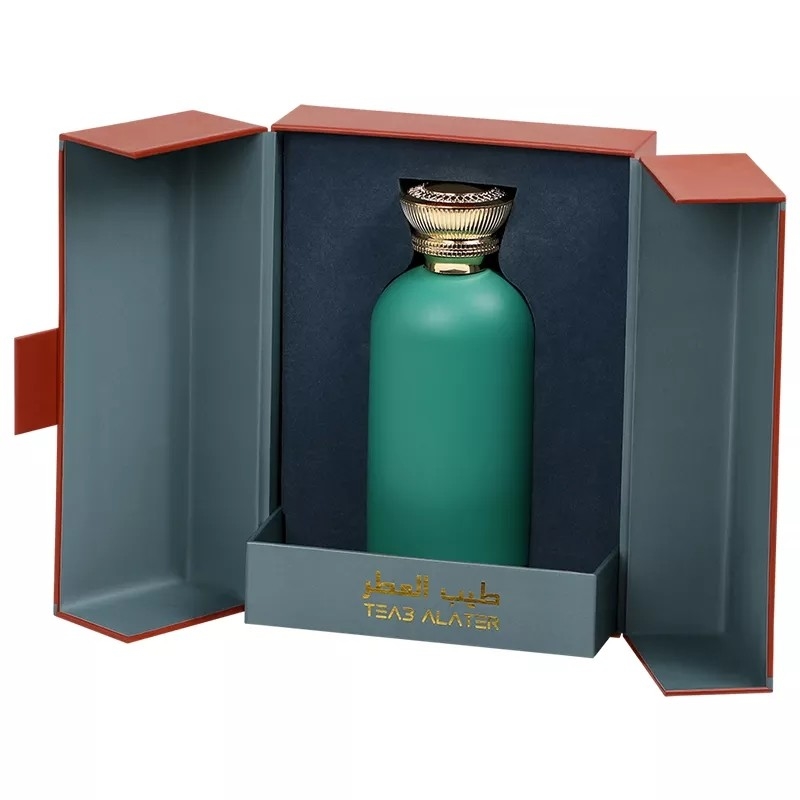 Boîte-cadeau imprimé polychrome de parfum de carton de boîtes du rectangle 4C