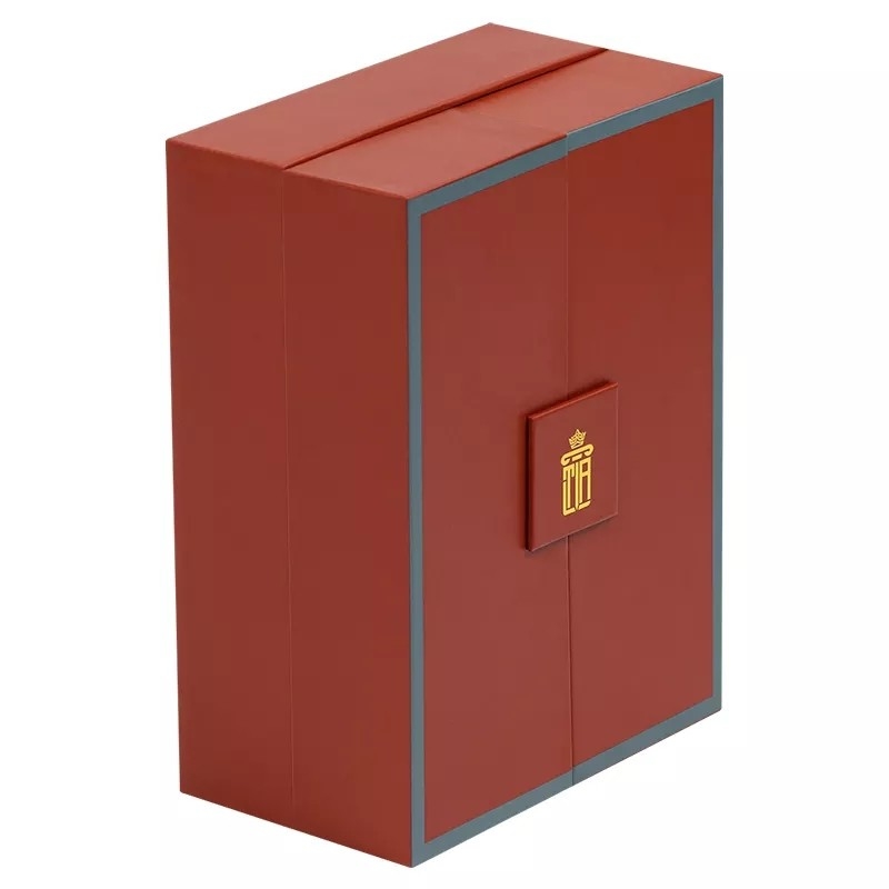 Boîte-cadeau imprimé polychrome de parfum de carton de boîtes du rectangle 4C