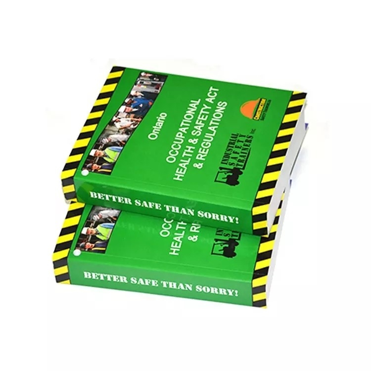 Livre polychrome épais de Softcover imprimant la taille faite sur commande de 4c+4c Cmyk