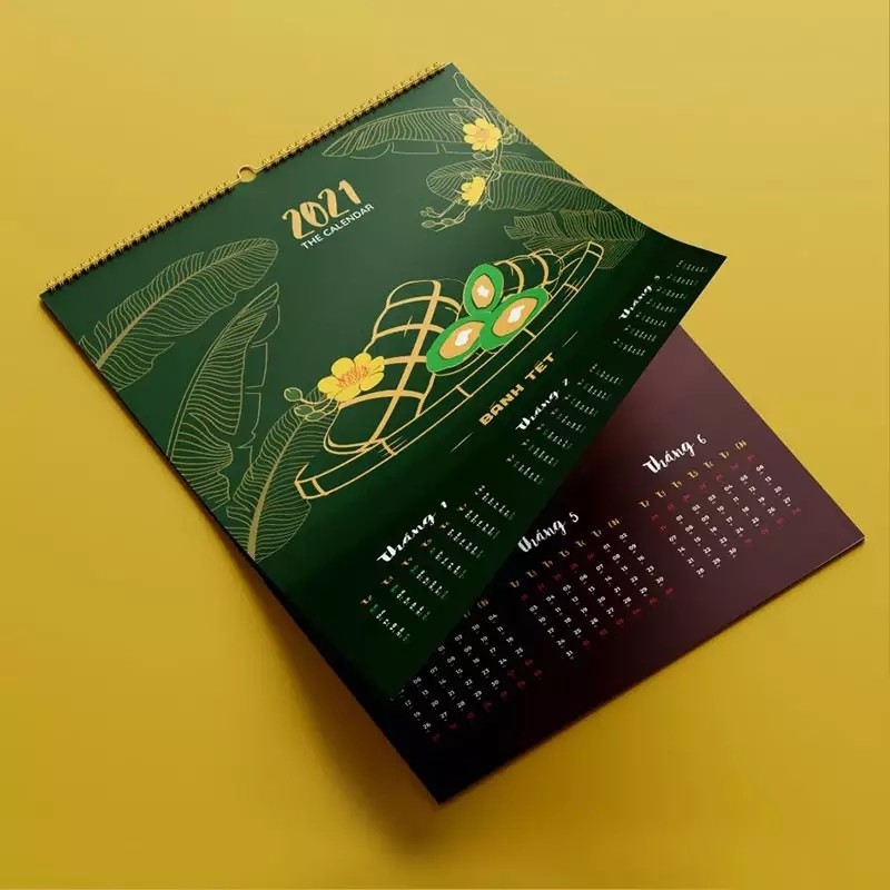 Calendrier mural personnalisé 250/300 Ccnb imprimant le PVC en relief de 0,25 à 0,45 mm 3d