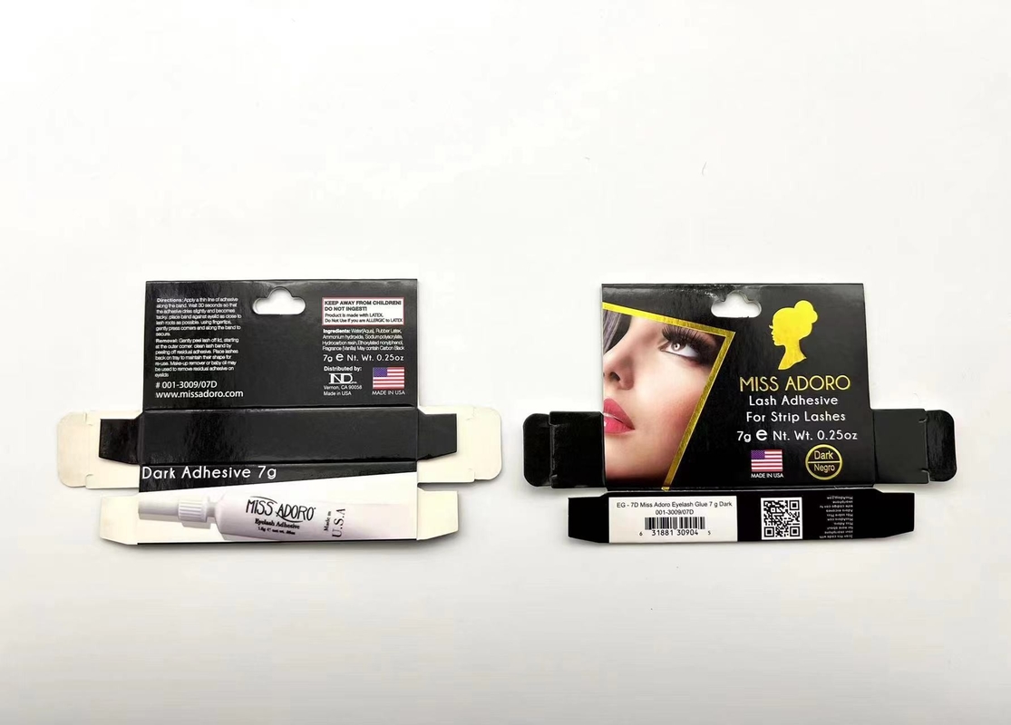 Certificat imprimé polychrome cosmétique adapté aux besoins du client de Cmyk des boîtes Iso14001