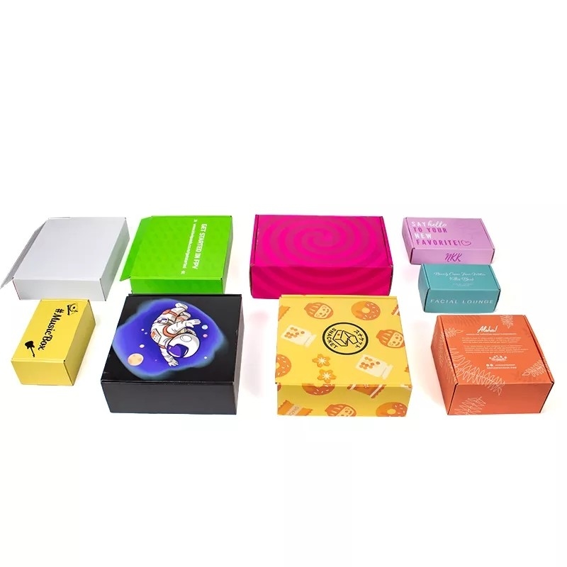 Impression d'Offest de couleur de Cmyk 4 de boîtes en carton de commerce électronique d'expédition