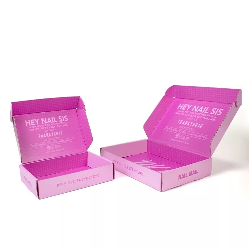 Impression d'Offest de couleur de Cmyk 4 de boîtes en carton de commerce électronique d'expédition