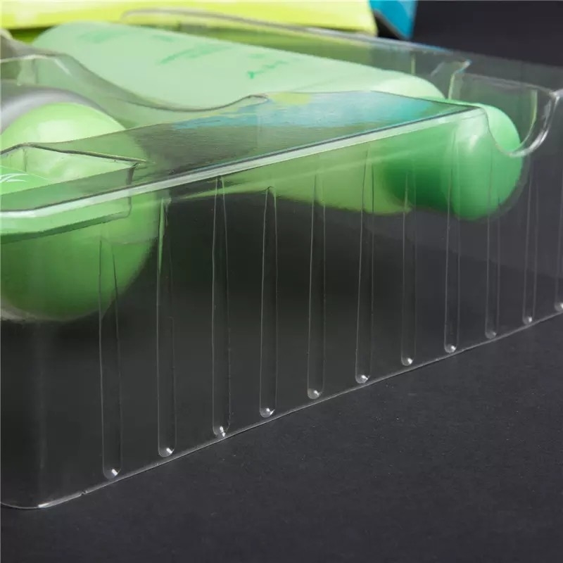 Cosmétiques Clear Blister Box Plateaux d'insertion en plastique de taille personnalisée