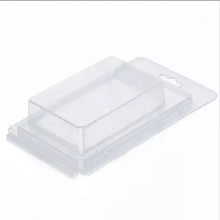 Boîte de boursouflure claire de coquille de cintre de cintre d'OEM pour le cas de téléphone