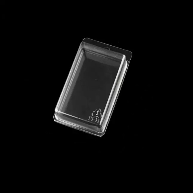 Boîte de boursouflure claire de coquille de cintre de cintre d'OEM pour le cas de téléphone
