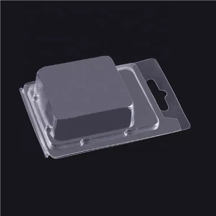 Boîte de boursouflure claire de coquille de cintre de cintre d'OEM pour le cas de téléphone