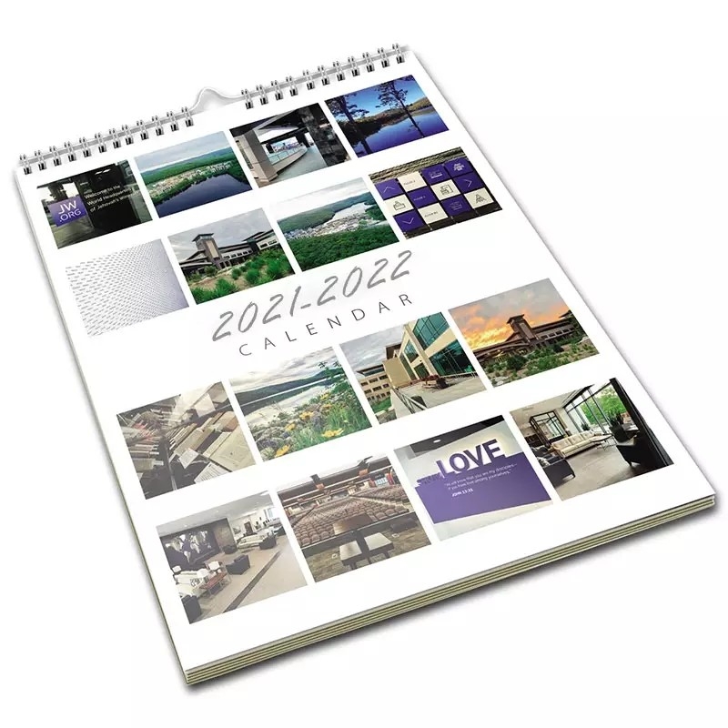 Calendrier mural 2023 fait sur commande impression de coloration A5 142x210mm promotionnel