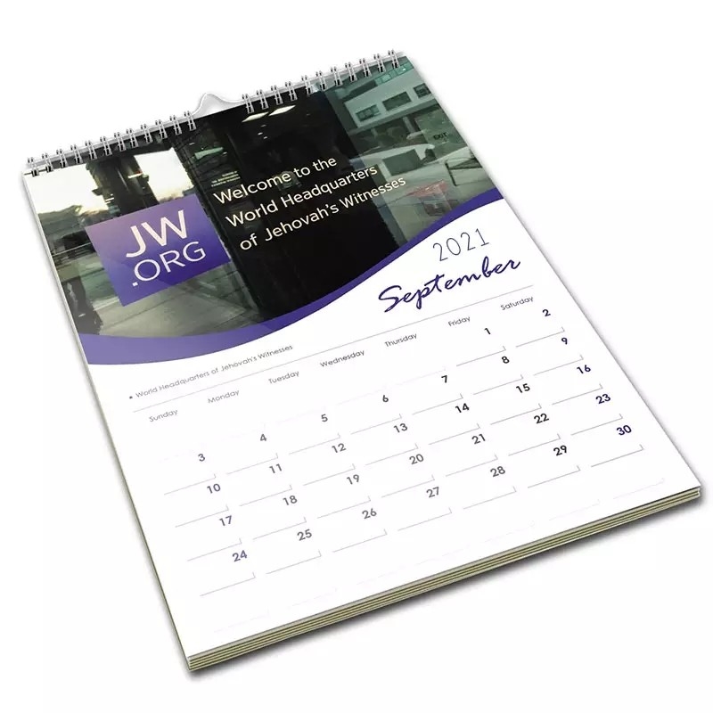 Calendrier mural 2023 fait sur commande impression de coloration A5 142x210mm promotionnel