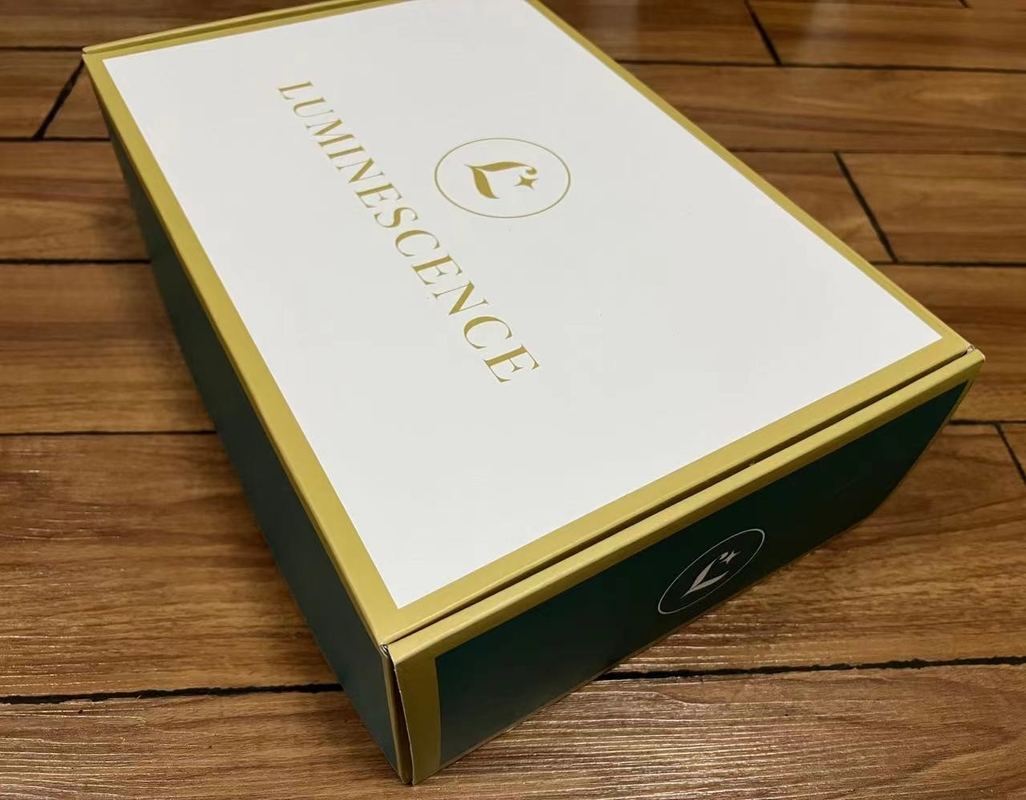 Boîtes imprimées polychromes de conseil de livre blanc de CMYK pour des produits de soin pour la peau