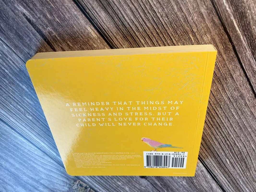 Le livre de couleur d'impression offset impriment l'attache 140gsm parfaite extérieure de estampillage chaude